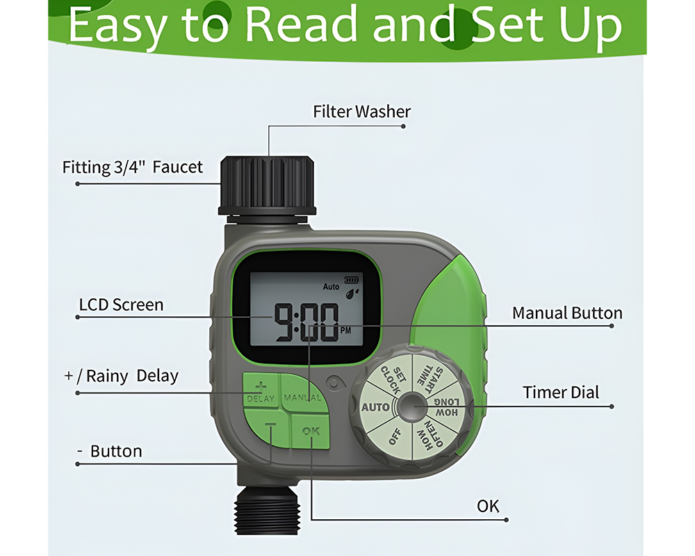 Water Irrigation Timer Automatic watering timer