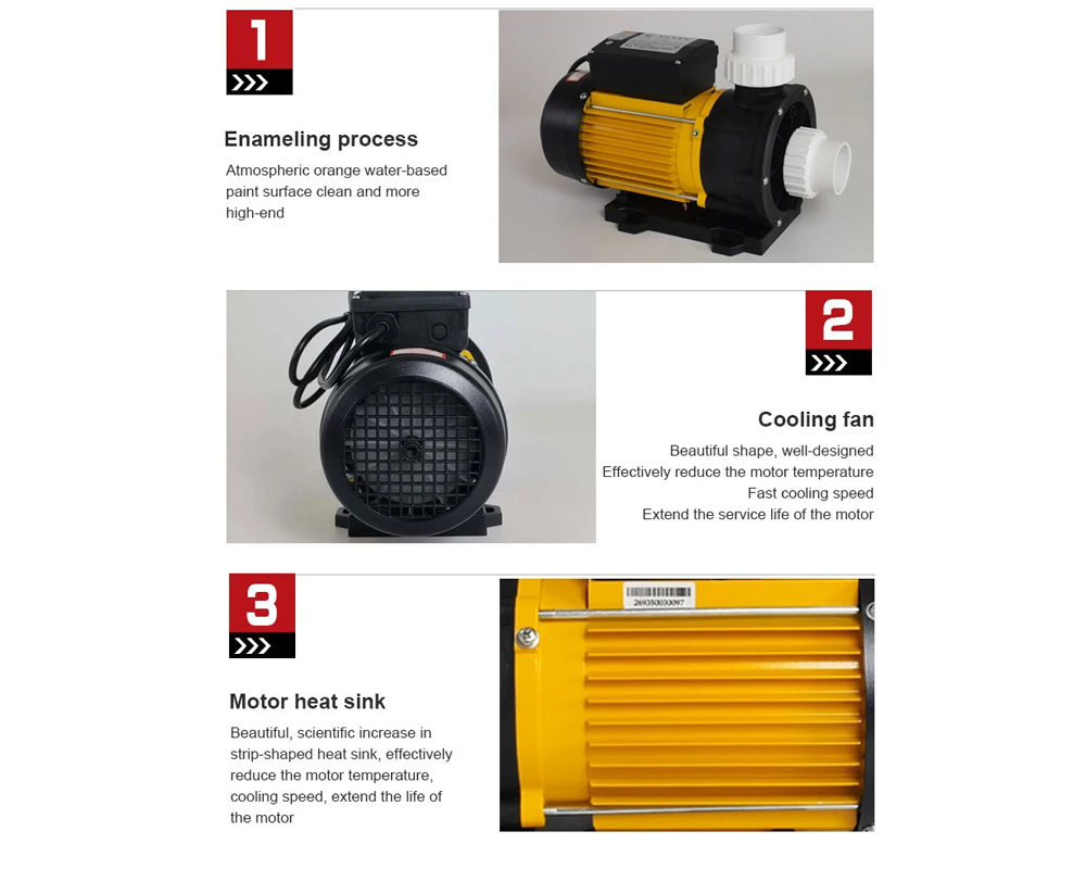 TDA200 SPA Pool Pump Bath Pump 2.00HP 1500W