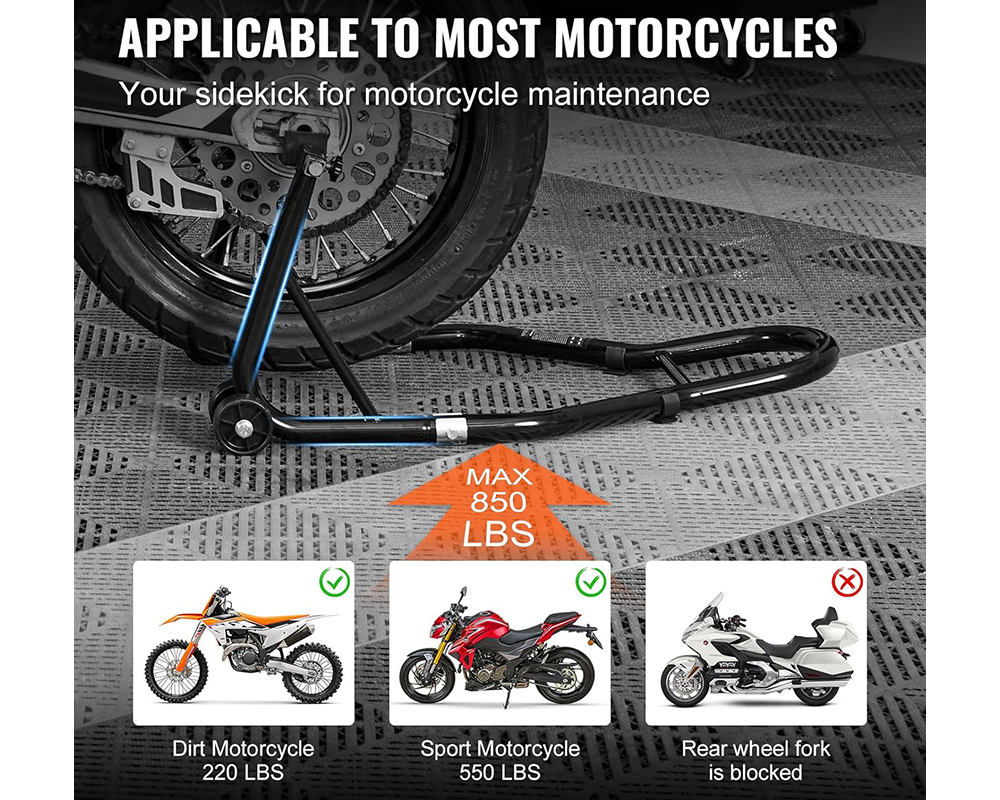 Motorcycle Rear Wheel Stand Heavy Duty Lift Jack