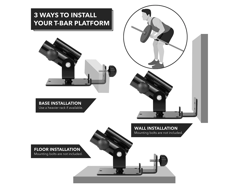Landmine Core Trainer Base with Clamp