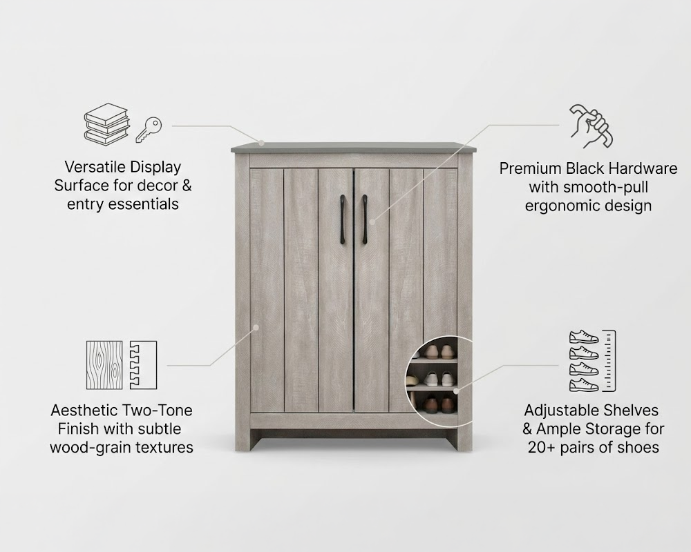 Shoe Cabinet Shoe Storage Organizer