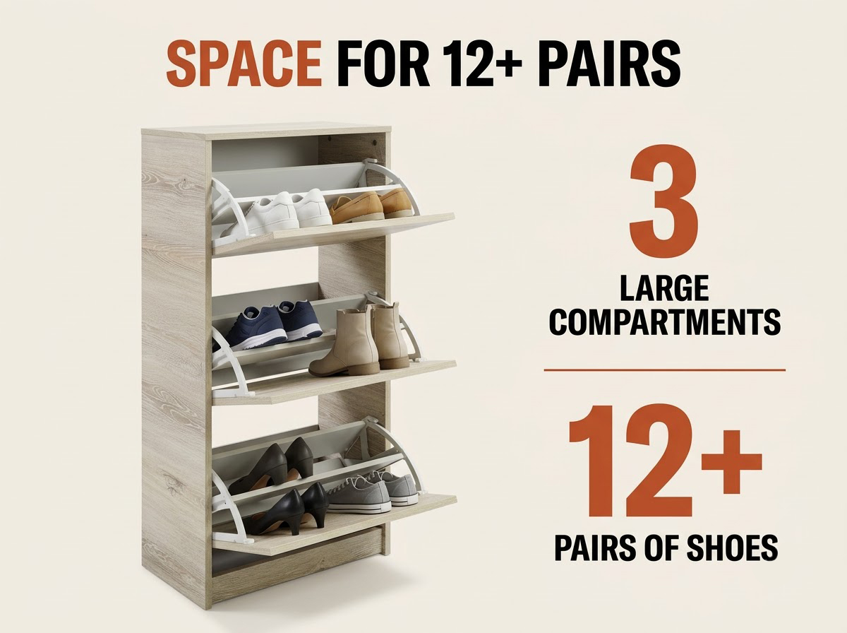 CURA Shoe Cabinet