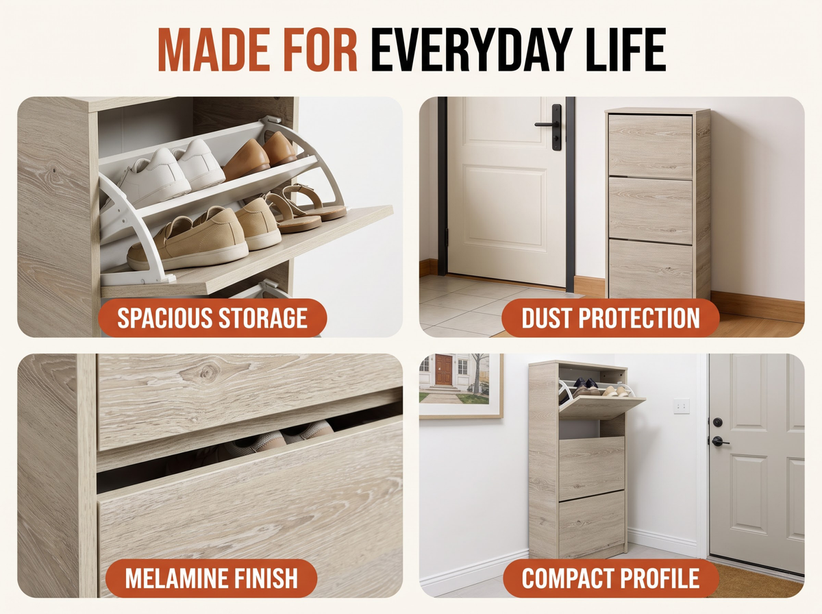 CURA Shoe Cabinet