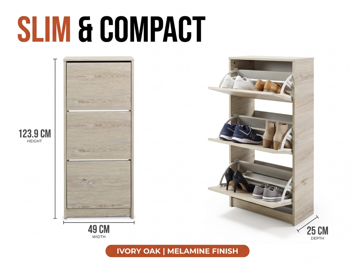 CURA Shoe Cabinet
