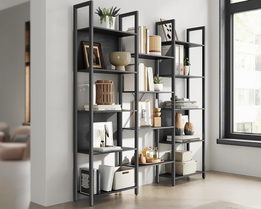 Storage Shelf 11 Tier Industrial Bookshelf Display Rack