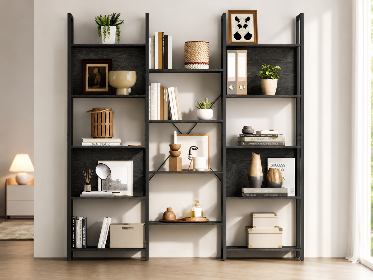 Storage Shelf 11 Tier Industrial Bookshelf Display Rack