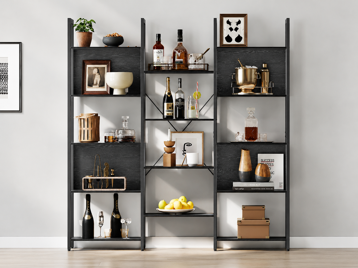 Storage Shelf 11 Tier Industrial Bookshelf Display Rack
