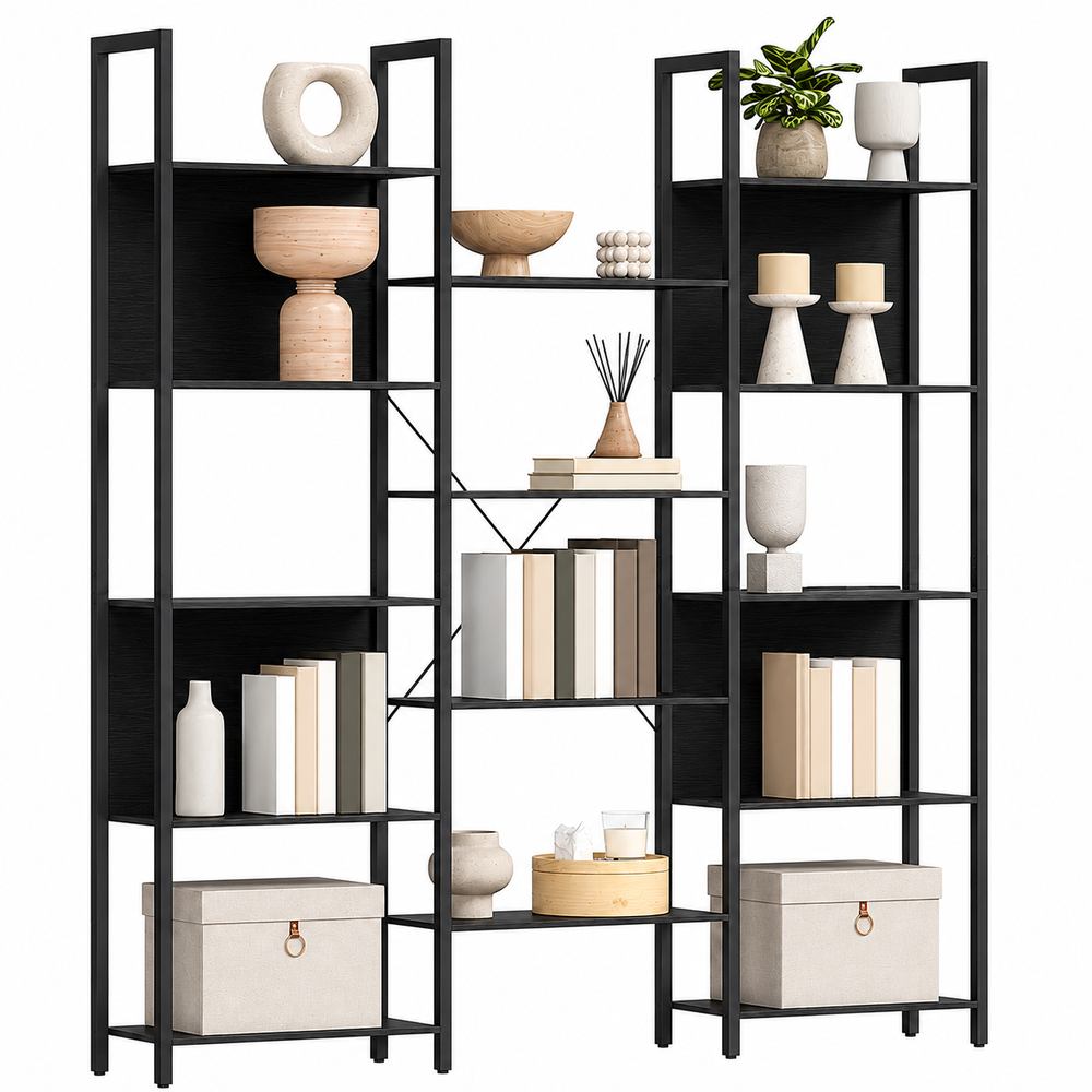 Storage Shelf 11 Tier Industrial Bookshelf Display Rack