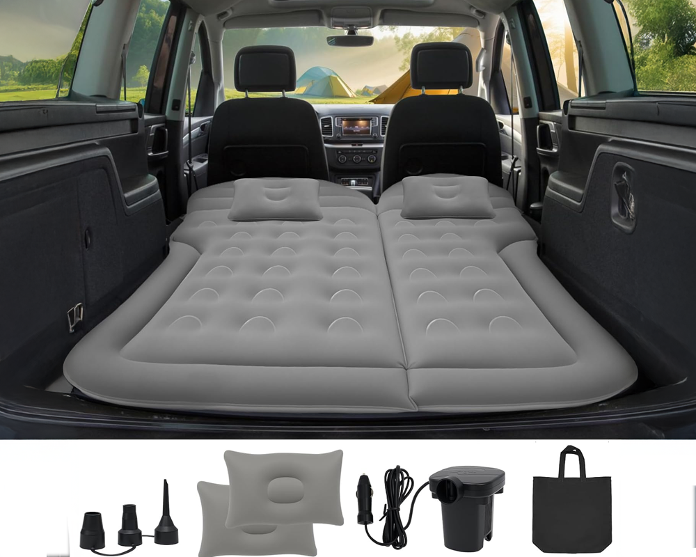 Car Air Mattress – Inflatable Travel Bed for SUV Rear Seat & Trunk