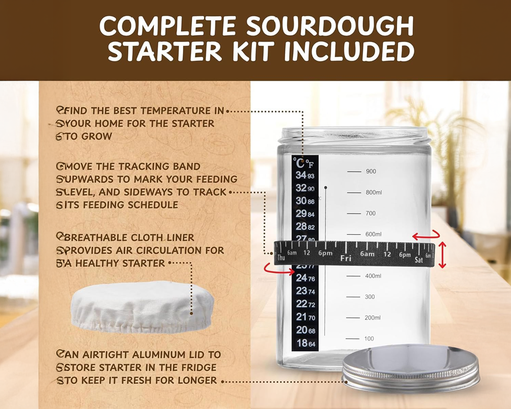 Sourdough Bread Making Kit for Home Bakers