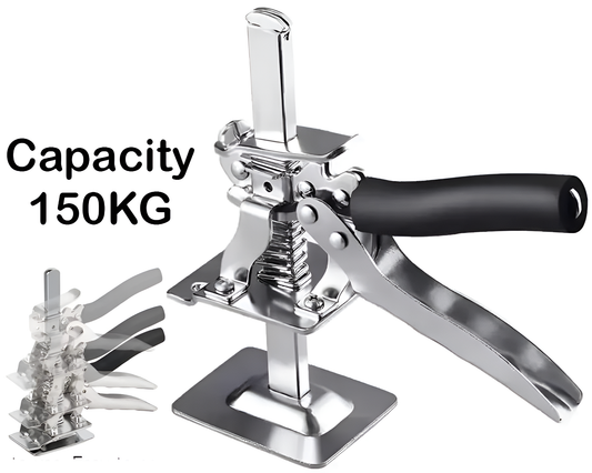 Labor Saving Arm Jack Elevator Tool - Hand Lifting Tool for Doors, Tiles, and Boards