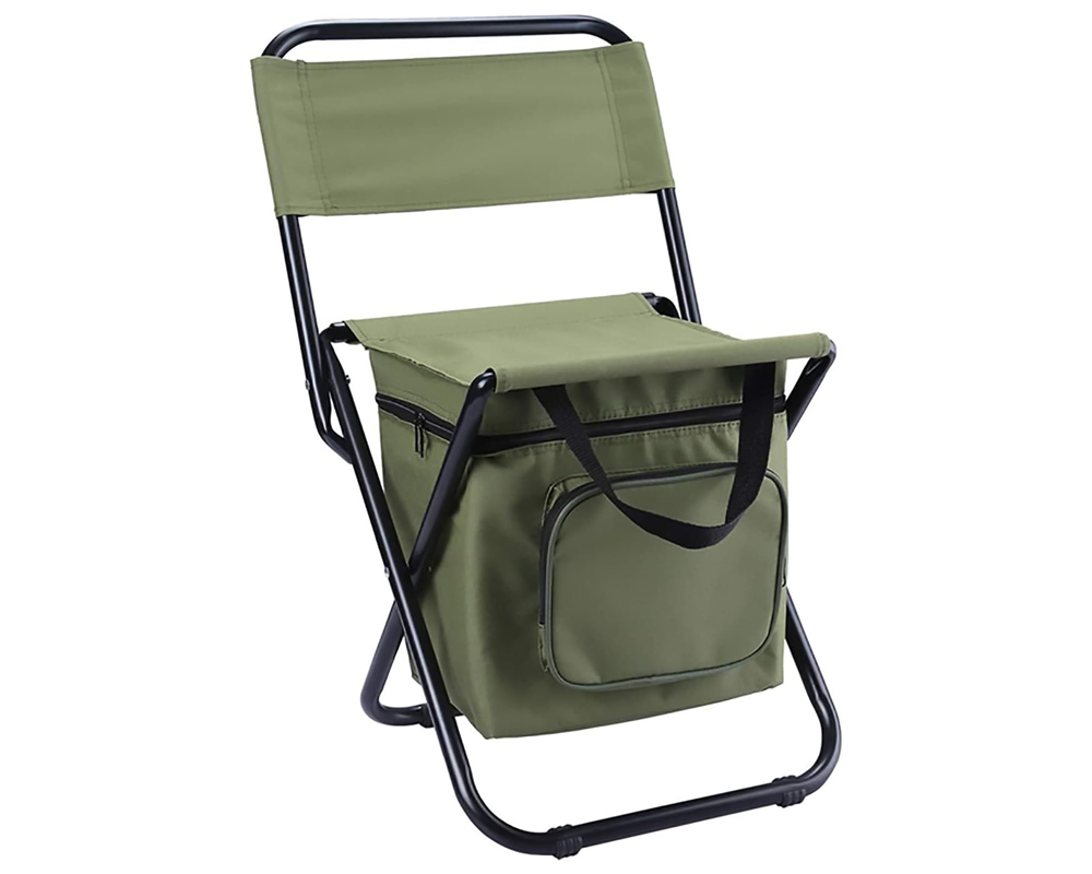 Foldable Camping Fishing Chair – Portable Backpacking Chair with Carry Bag