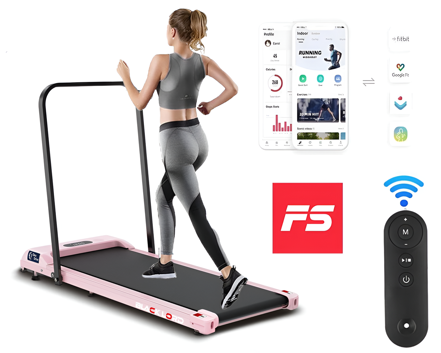 Treadmill Compact Flat Treadmill