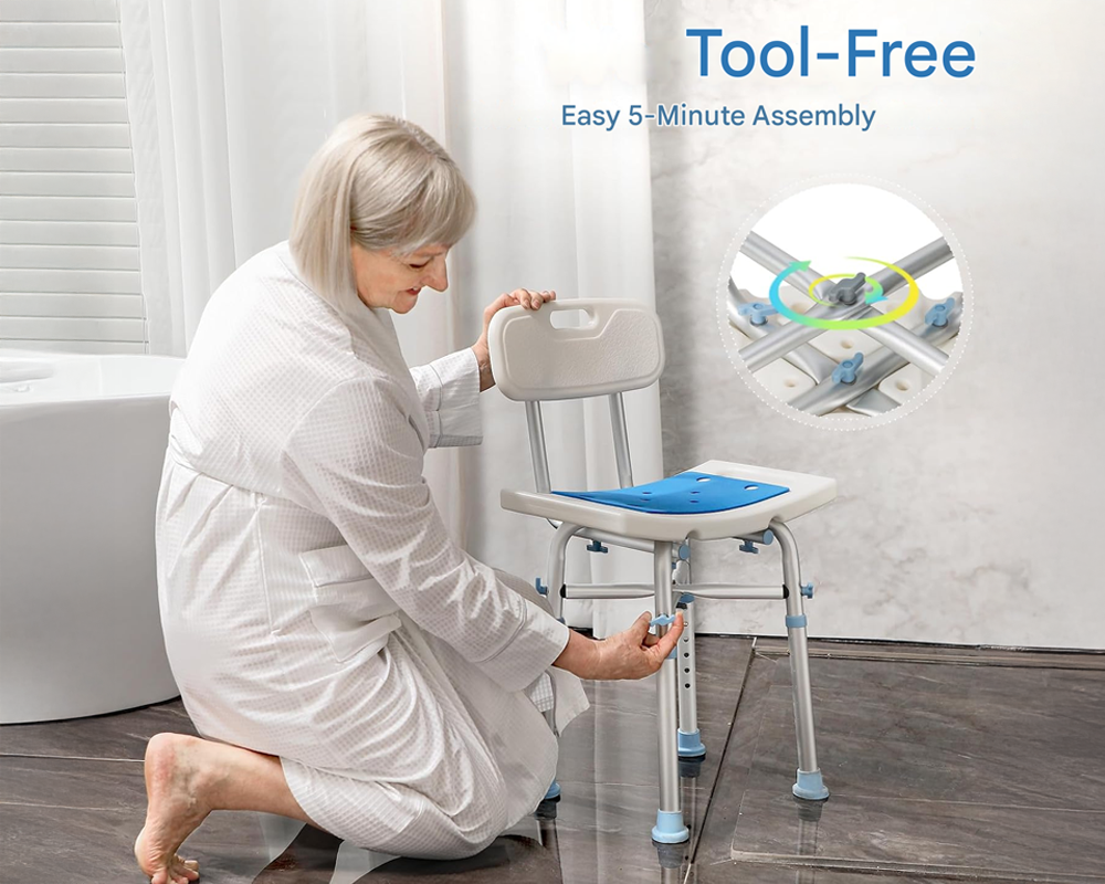 Adjutable Shower Stool Shower Chair