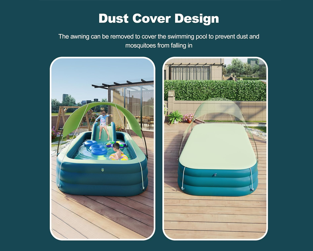 Family Pool with Canopy