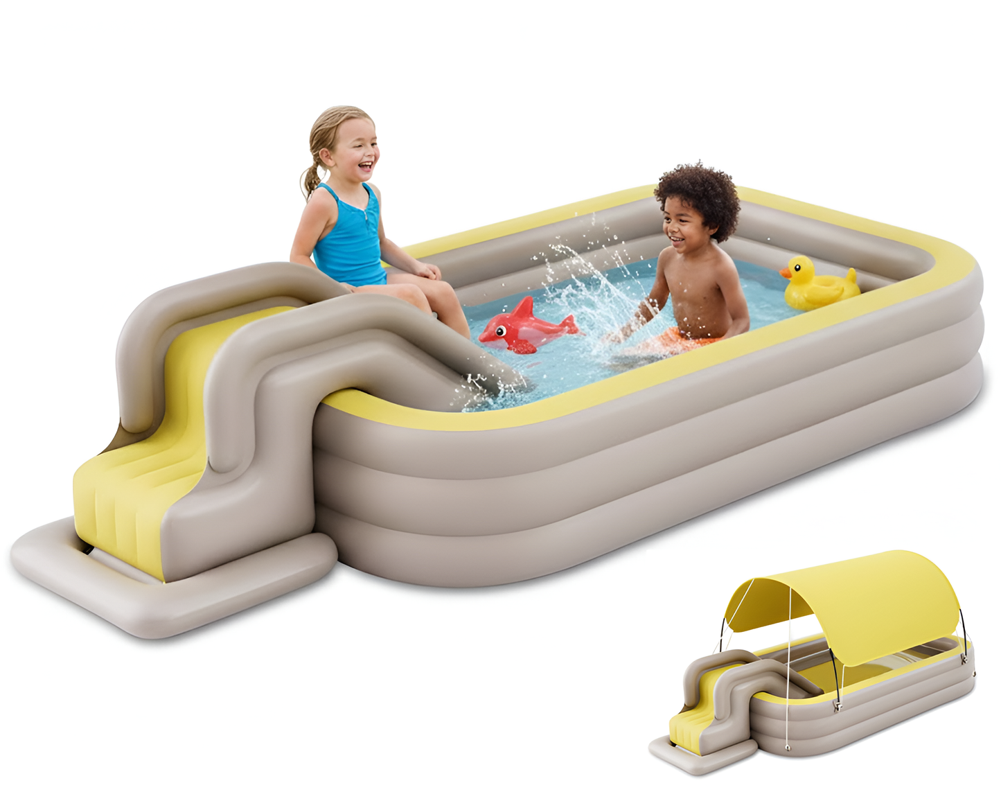 Family Pool with Canopy
