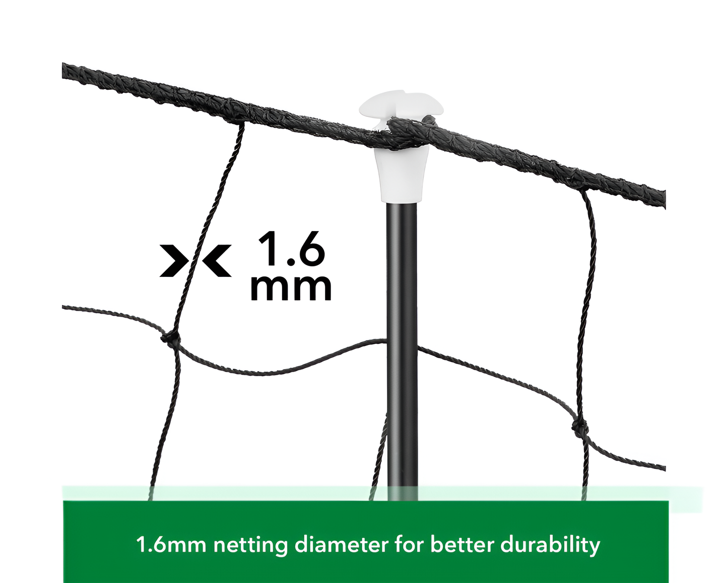 Poultry Chicken Fence Net Set– 1.25m x 24m Poultry Chicken Netting Fence Fencing