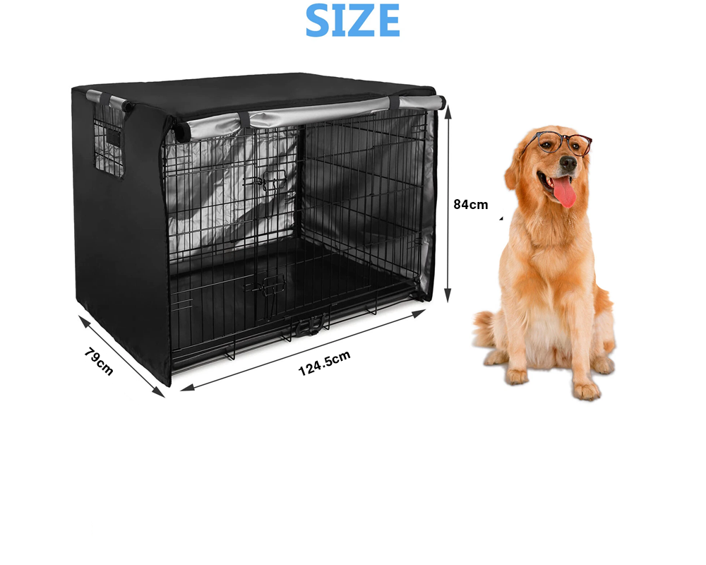 Dog Crate Cover Waterproof Dog Crate Cover 48 Inch Oxford Polyester Cage Cover