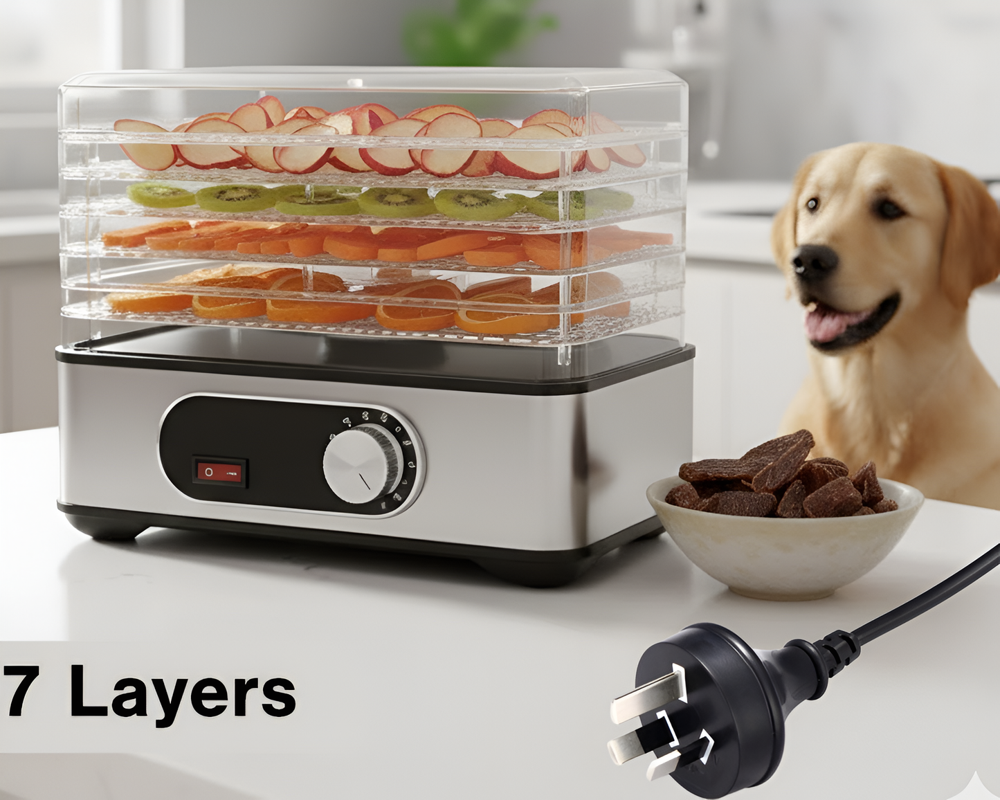 Portable Electric Food Dehydrator Machine
