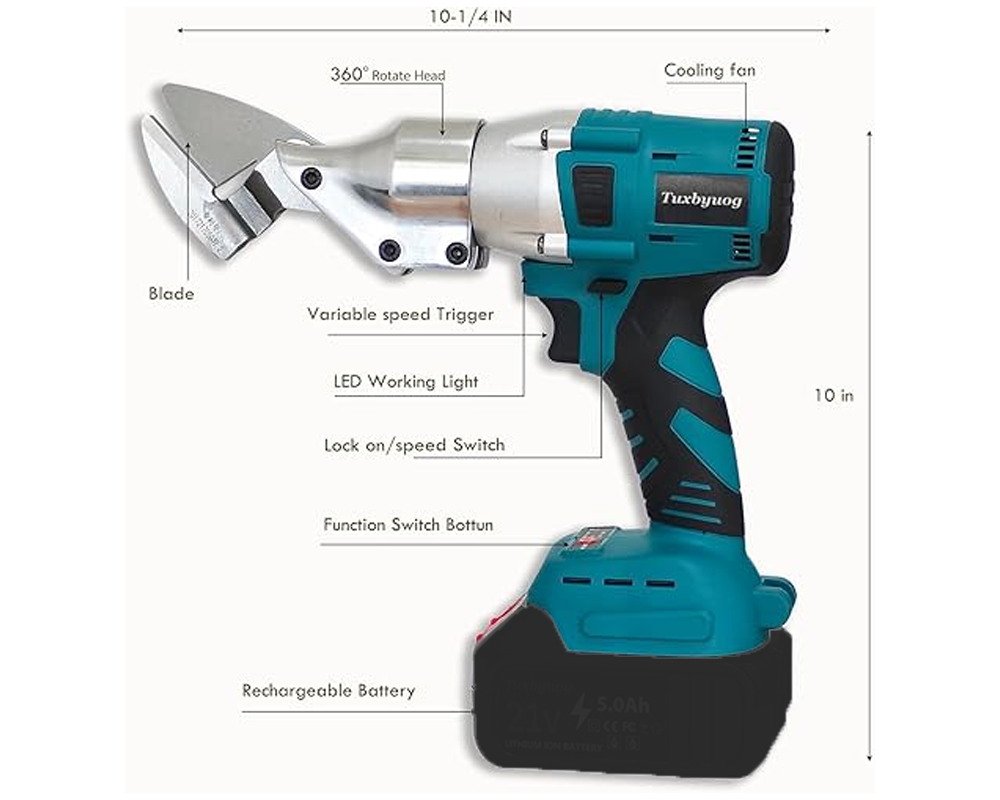 Cordless Metal Shears