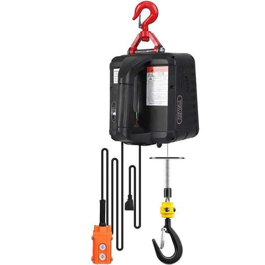 Electric Hoist Winch 3 in 1 500KG 1500W Portable Lifting Crane