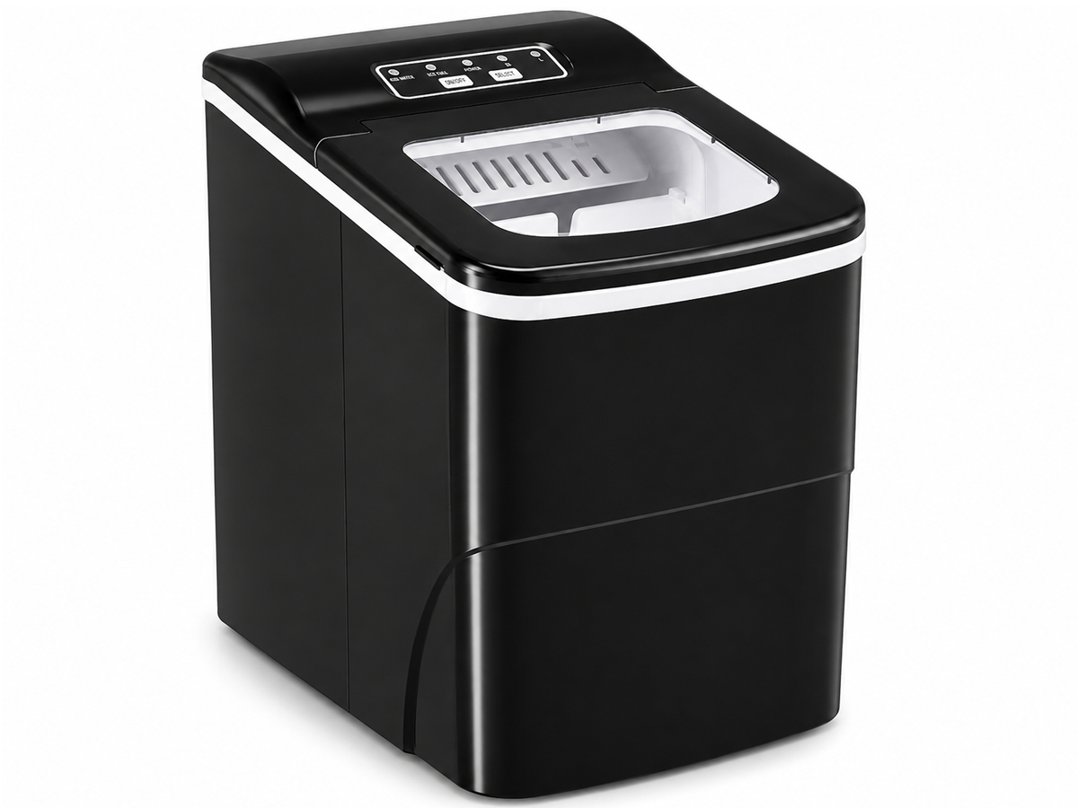 Bullet Ice Cube Maker Countertop Portable Ice Machine 12kg