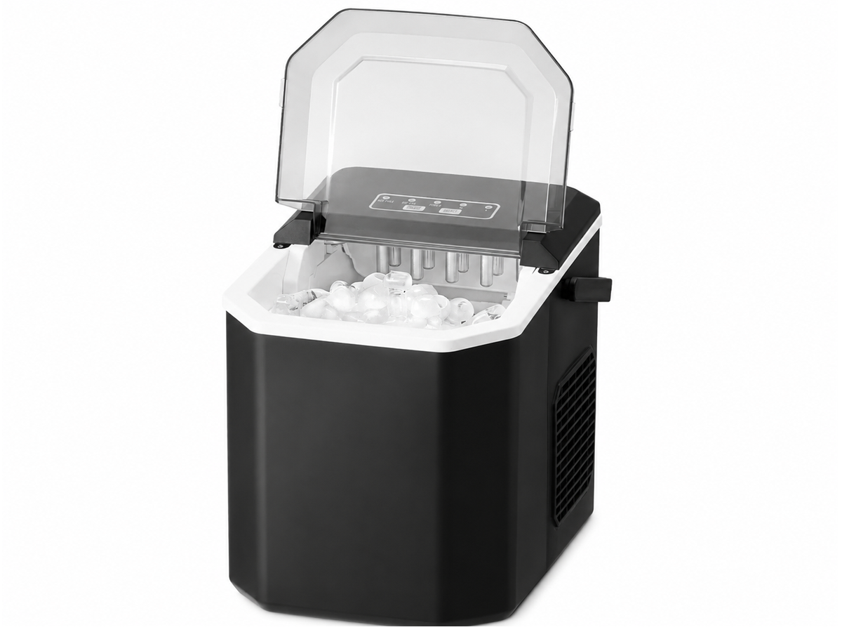 Bullet Ice Cube Maker Countertop Portable Ice Machine 12kg