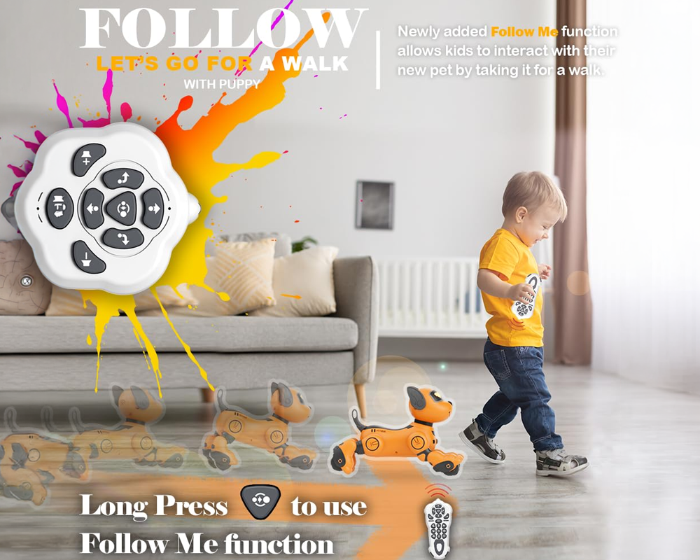 Smart Interactive Remote Control Robot Dog Toy