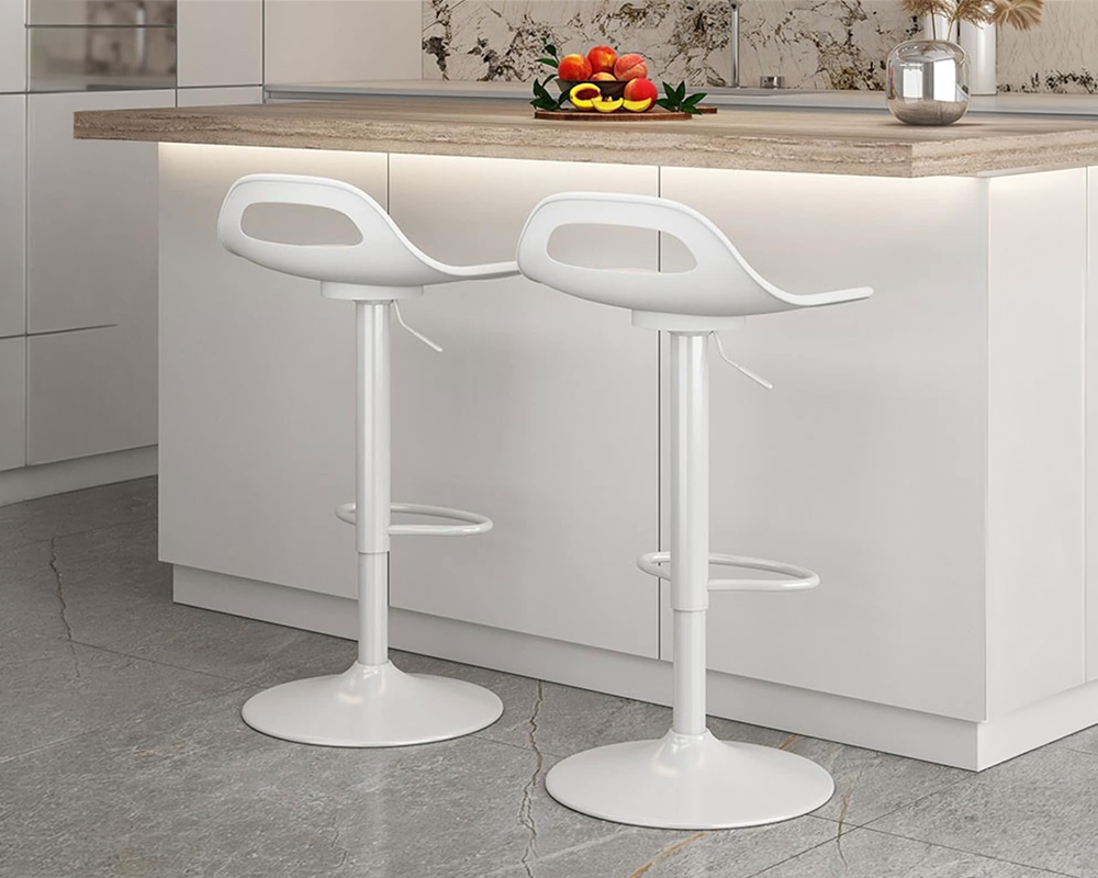 Adjustable Height Bar Stool Set Modern Adjustable Height Bar Stool with 360° Swivel