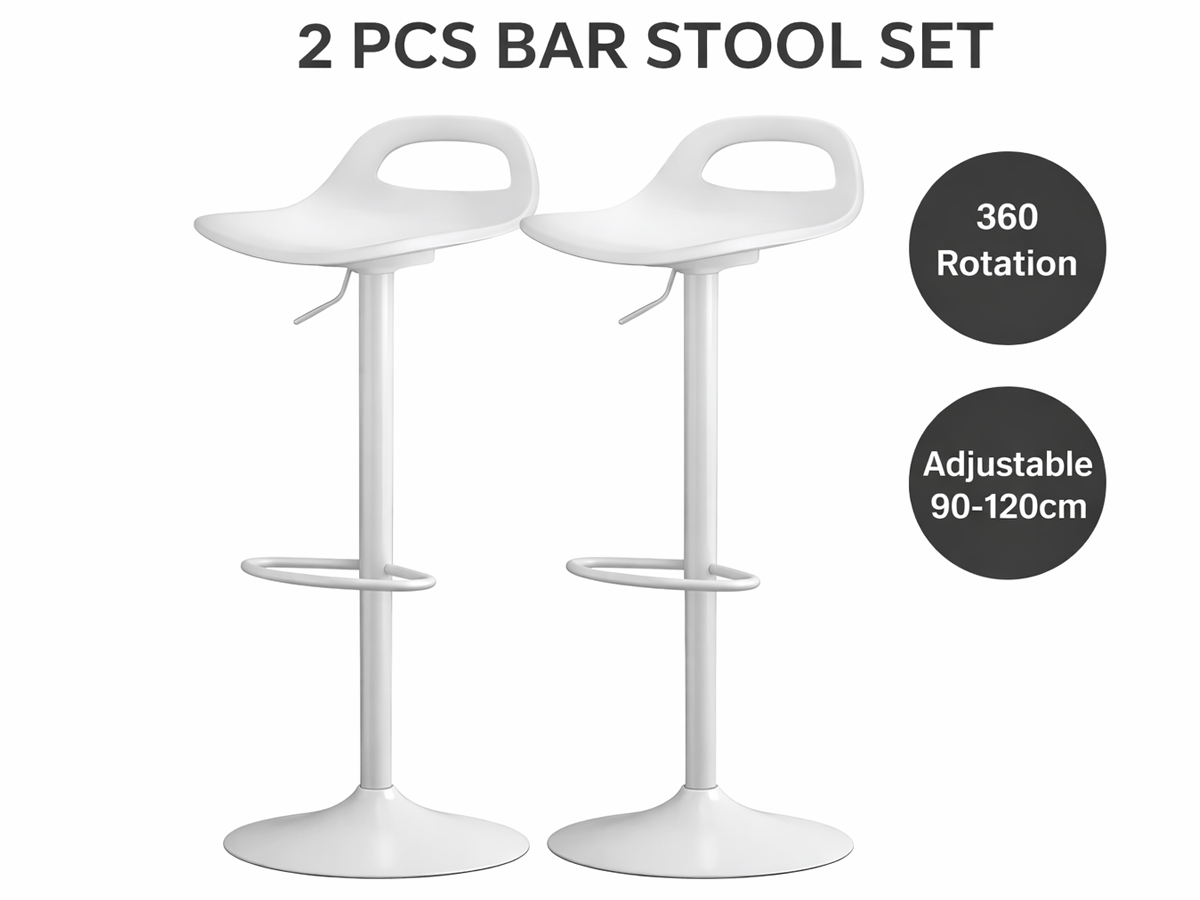 Adjustable Height Bar Stool Set Modern Adjustable Height Bar Stool with 360° Swivel