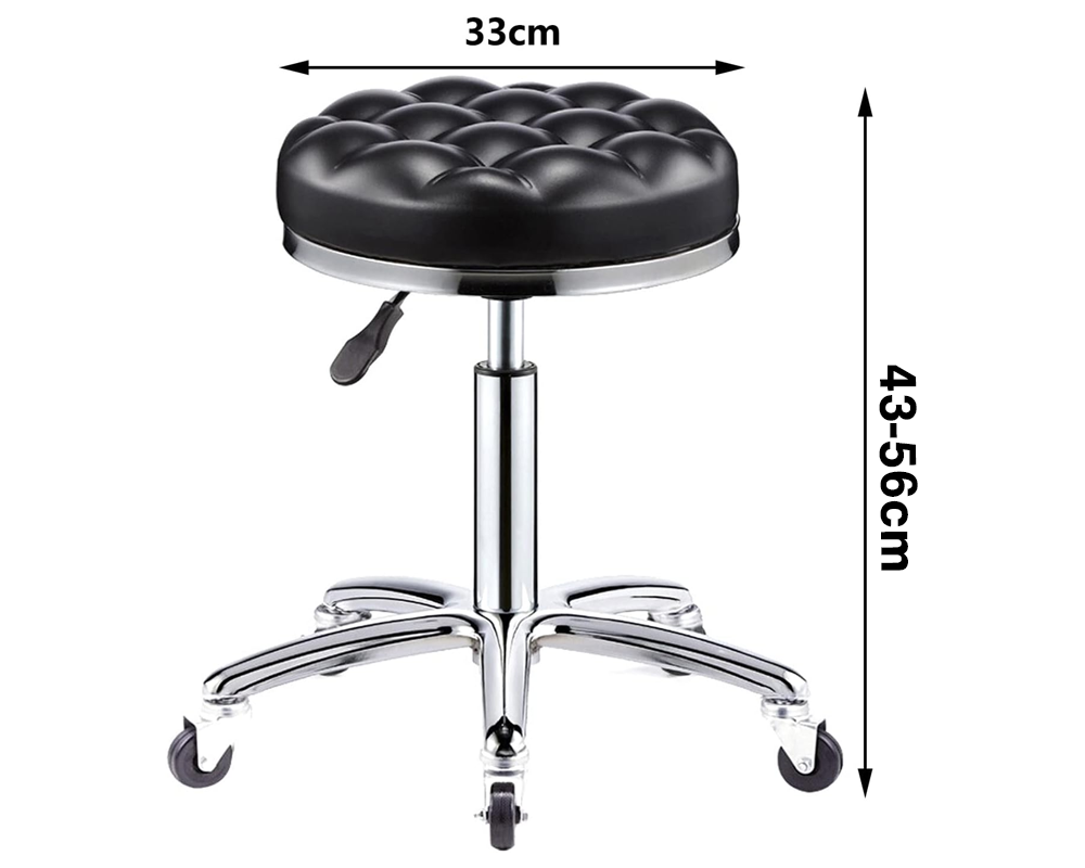 Height Adjustable Swivel Stool Salon Stool
