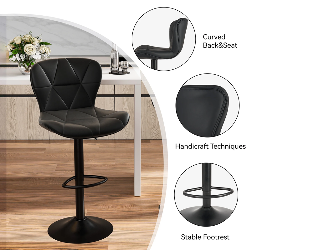 Bar Stool Height Adjustable Bar Stools