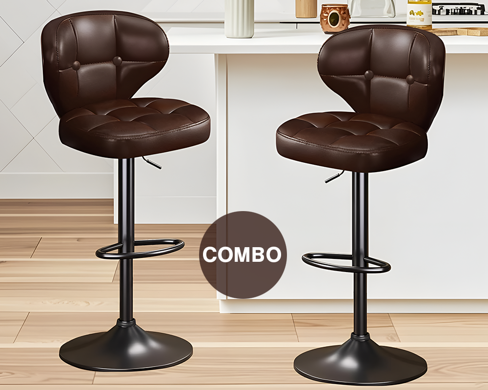 Height Adjustable Bar Stool High Counter Bar Stools