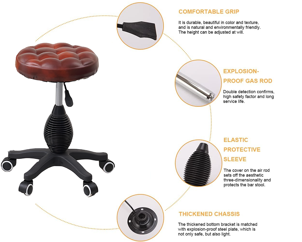 Salon Stool Round Rolling Stool Salon