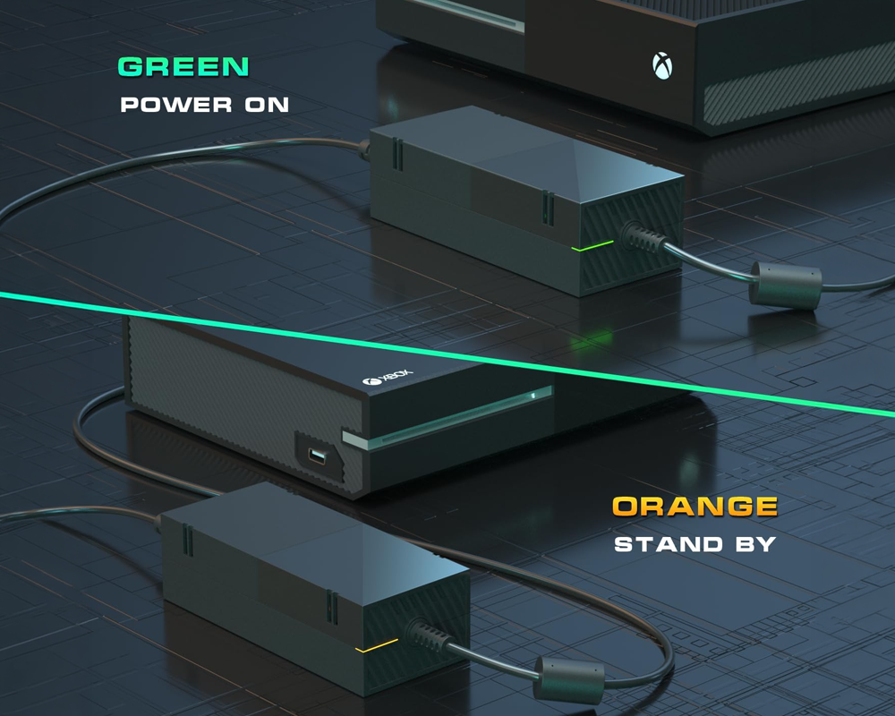 Power Supply for Xbox One Replacement Power Brick Adapter 230W