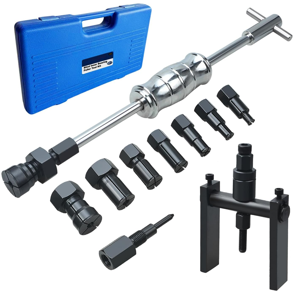 Inner Bearing Puller 12PCS Blind Bearing Slide Hammer Tool Kit
