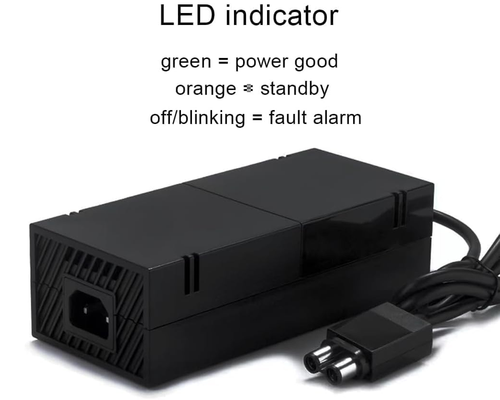 Charger for Xbox One Power Supply Brick Replacement Adapter