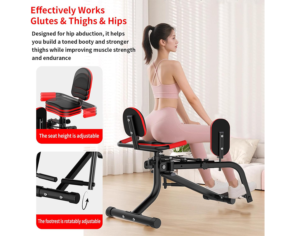 Leg Workout Machine Abductor 2-in-1 Inner Outer Thigh