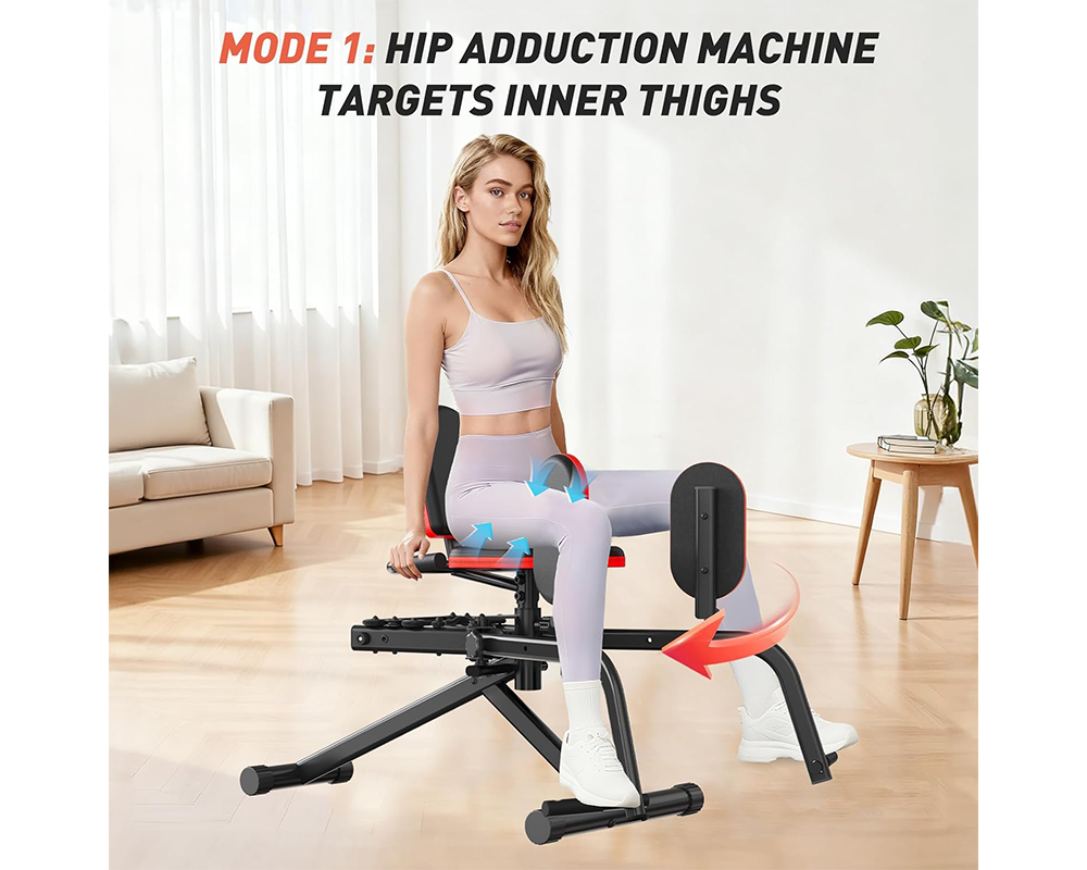 Leg Workout Machine Abductor 2-in-1 Inner Outer Thigh