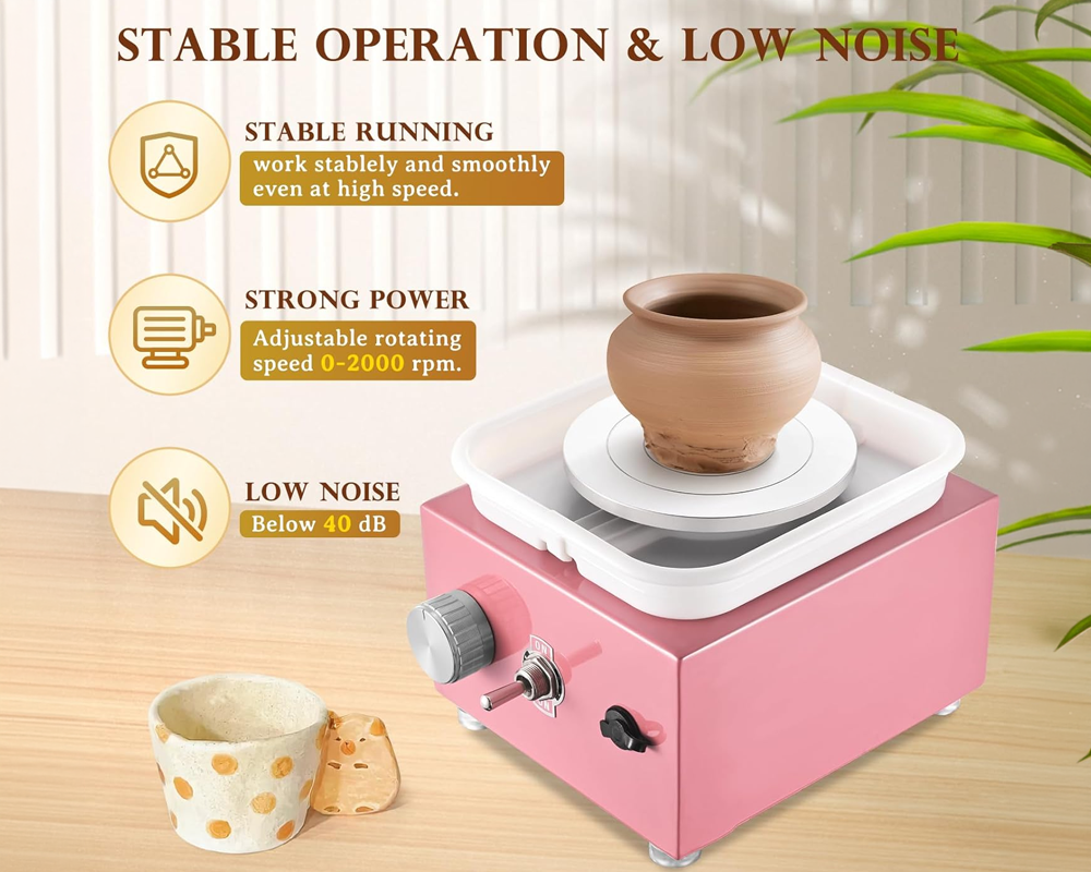 Pottery Wheel Machine Mini Ceramic Wheel