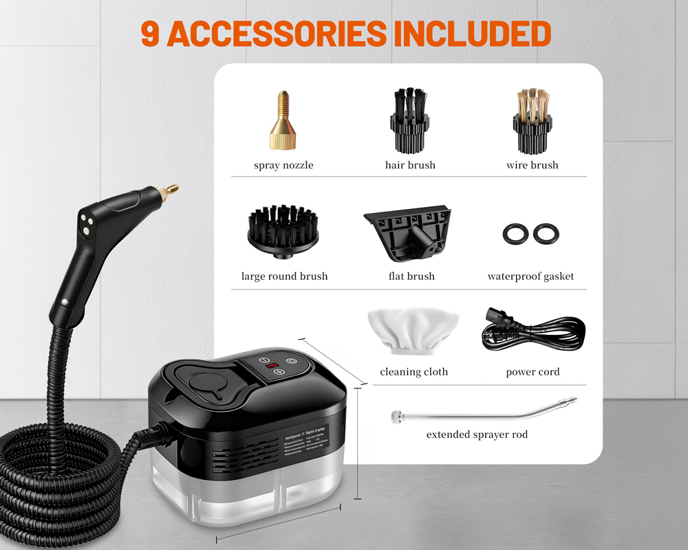 2500W High Pressure Steam Cleaner