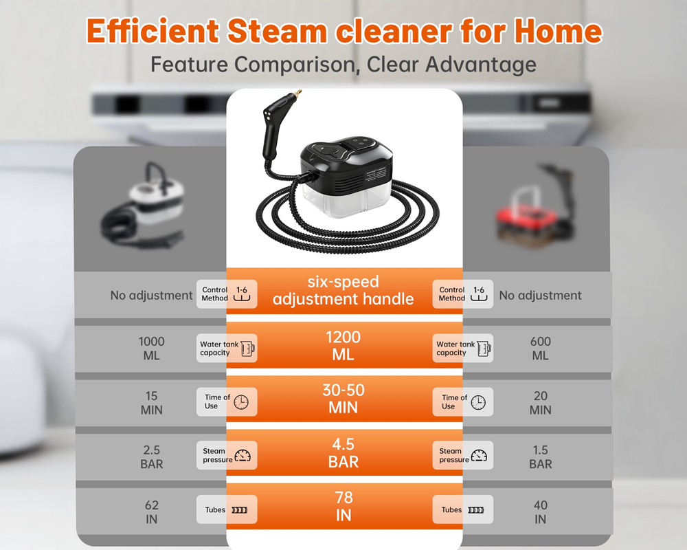 2500W High Pressure Steam Cleaner