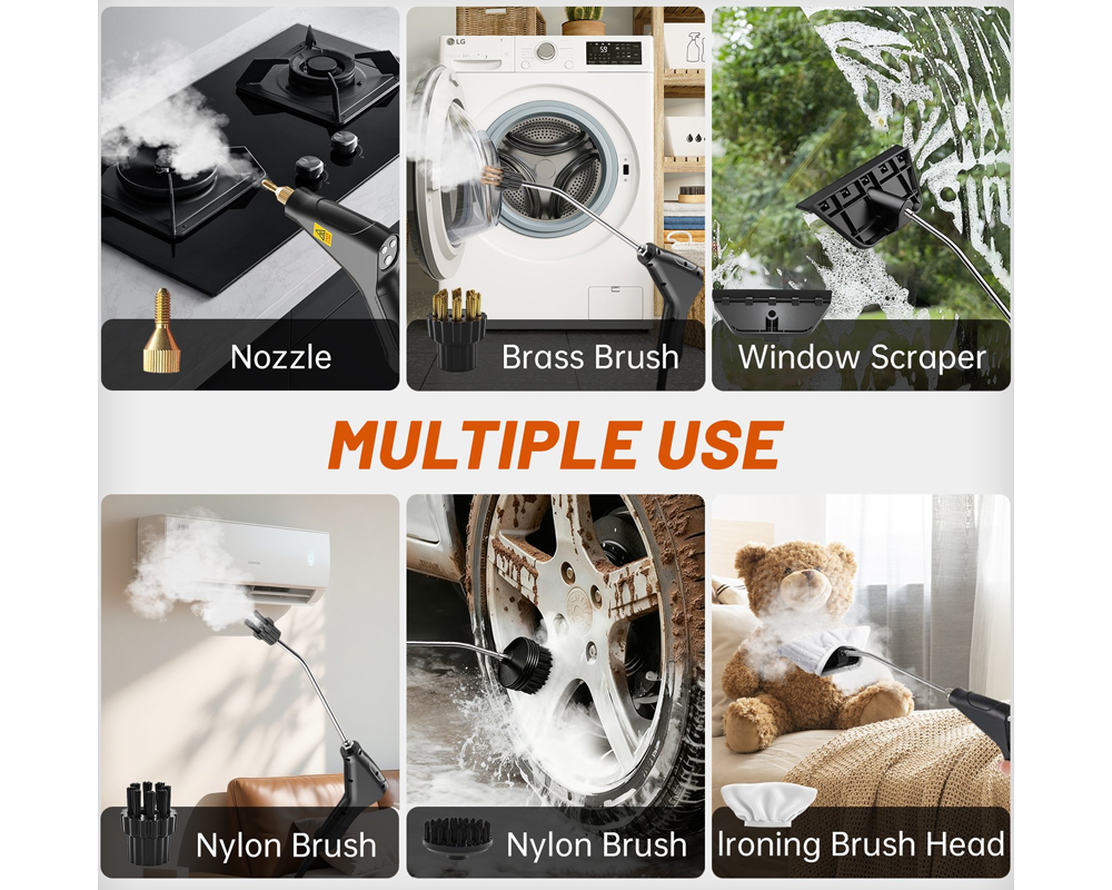 2500W High Pressure Steam Cleaner