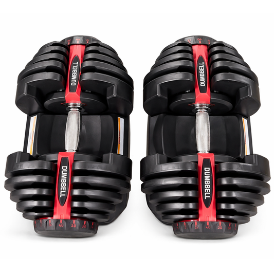 Adjustable Dumbbells 40KG Pair Home Gym Weight Set