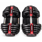 Adjustable Dumbbells 40KG Pair Home Gym Weight Set