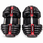 Adjustable Dumbbells 40KG Pair Home Gym Weight Set