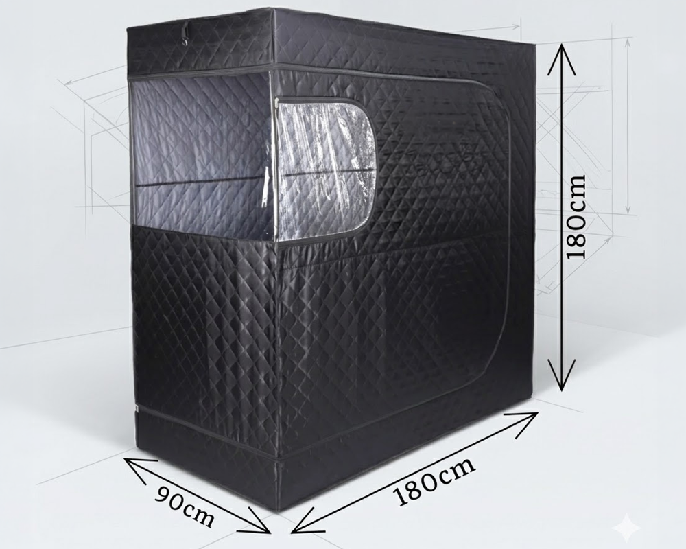 Portable Sauna 2 Person Portable Steam Sauna Tent Home Spa System