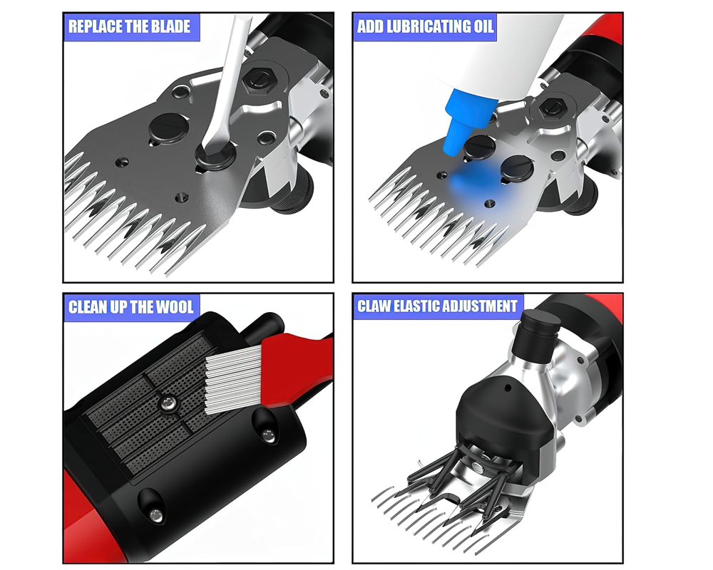 Electric Sheep Clippers Heavy Duty Livestock Hair Cutting Machine