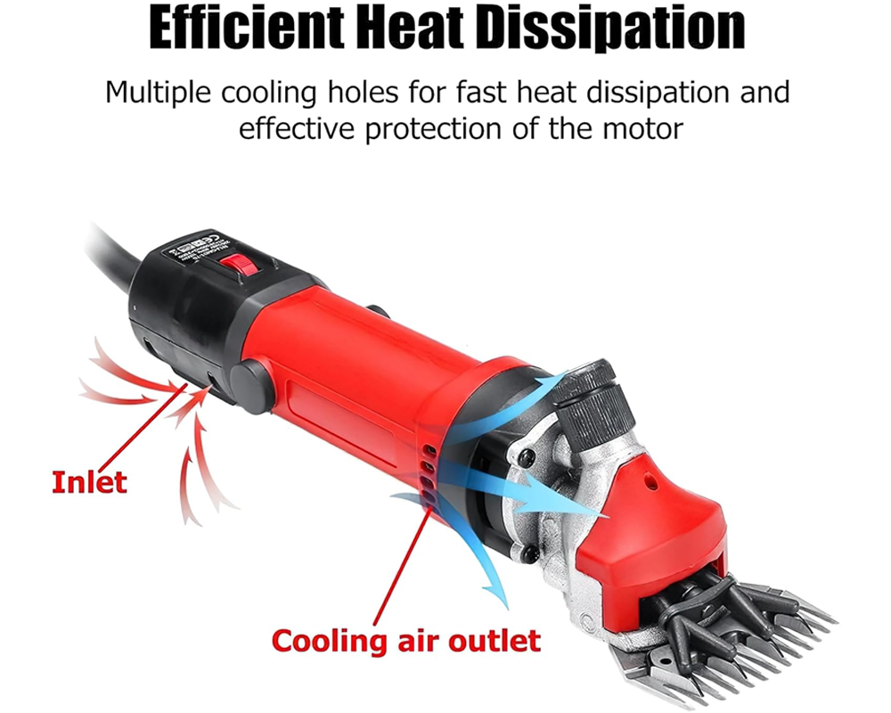 Electric Sheep Clippers Heavy Duty Livestock Hair Cutting Machine