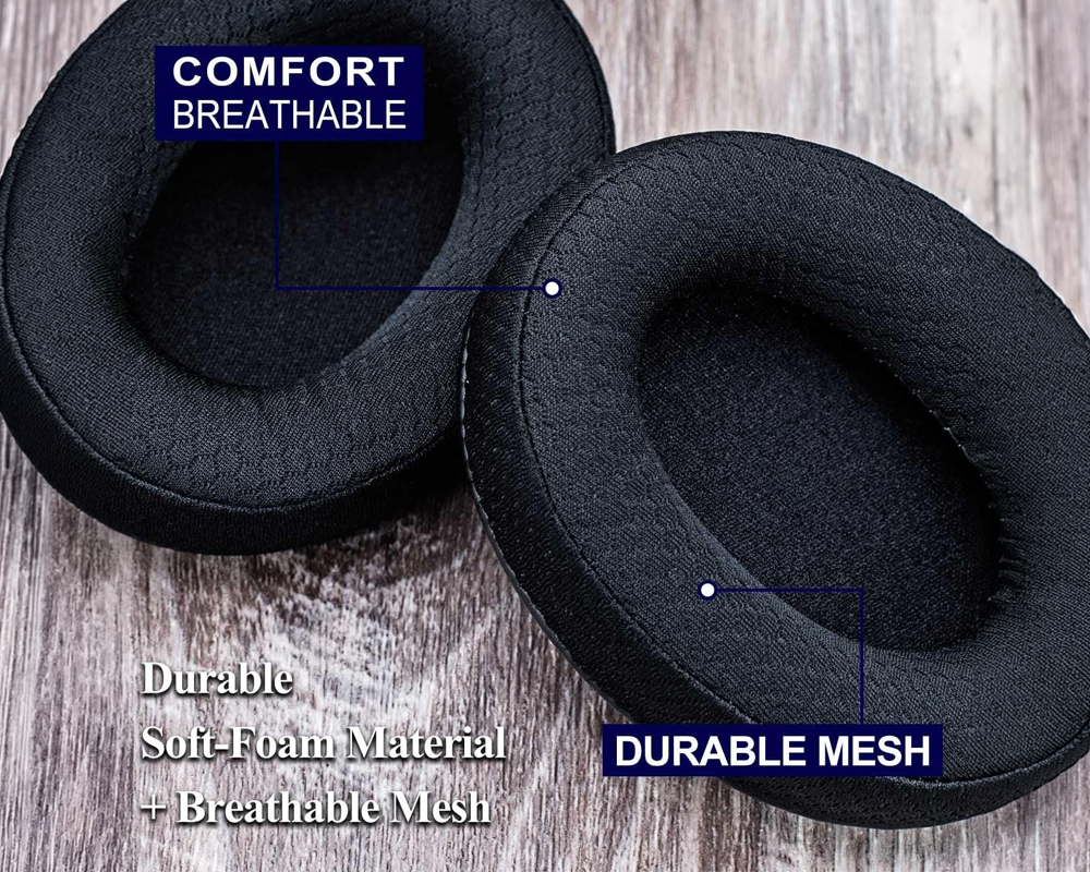 Replacement Earpads for Sony WH 1000XM4 Headphones Memory Foam